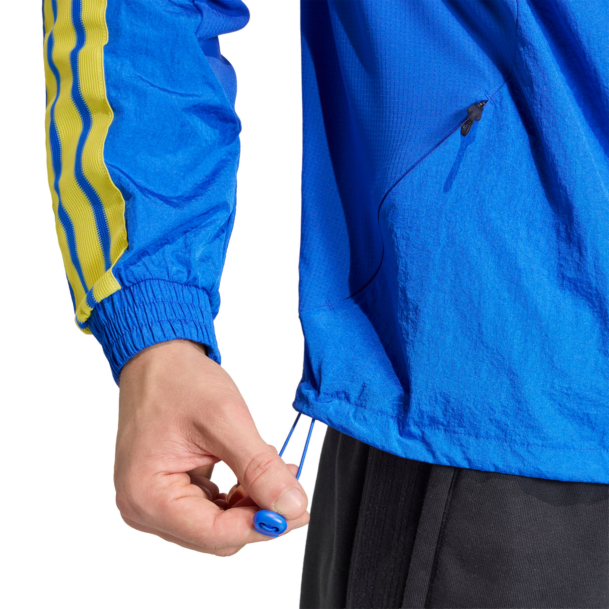 adidas Colombia Home Anthem Men's Soccer Jacket - Blue