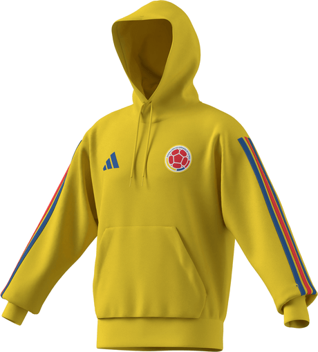 adidas Colombia DNA Soccer Fleece Hoodie - Yellow