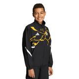 adidas Real Madrid Avengers Z.N.E Anthem Youth Soccer Jacket - Black