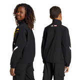 adidas Real Madrid Avengers Z.N.E Anthem Youth Soccer Jacket - Black