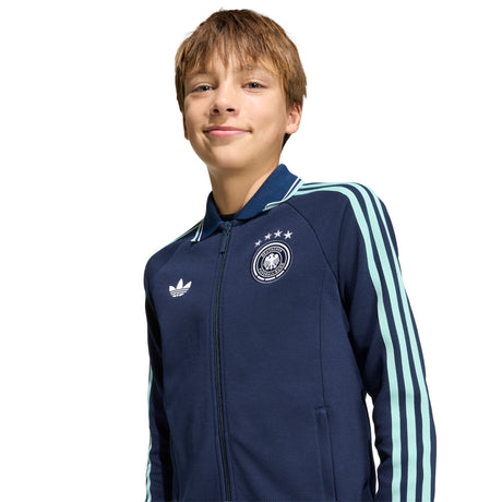 adidas Germany Away Anthem Soccer Jacket - Navy