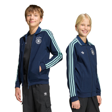 adidas Germany Away Anthem Soccer Jacket - Navy
