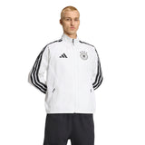 Chaqueta de fútbol adidas Alemania Home Anthem para hombre - Blanco/Negro