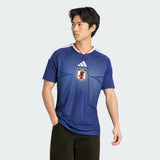 adidas Japan Home Men's Soccer Jersey 26 - Japan Blue / Ash Blue