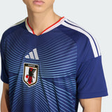 adidas Japan Home Men's Soccer Jersey 26 - Japan Blue / Ash Blue