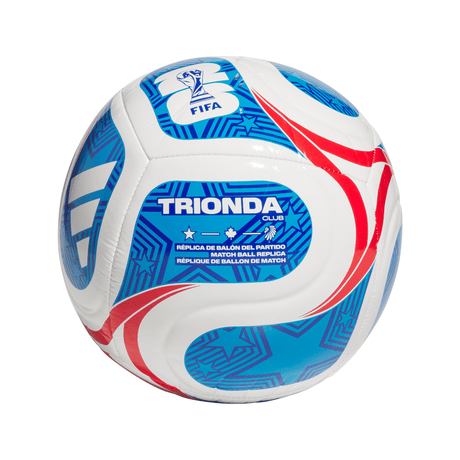 adidas World Cup Club USA Soccer Ball - White/Blue/Red