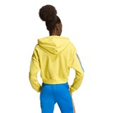 adidas Colombia DNA Women's Soccer Hoodie - Yellow