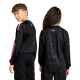 adidas Mexico Third Long Sleeve Youth Soccer Jersey 26 - Black
