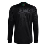 adidas Mexico Third Long Sleeve Men's Soccer Jersey 26 - Black