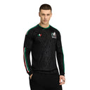 adidas Mexico Third Long Sleeve Men's Soccer Jersey 26 - Black