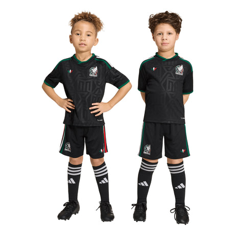 adidas Mexico Third Mini Kids Set 26 - Black
