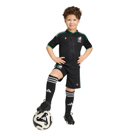 adidas Mexico Third Mini Kids Set 26 - Black