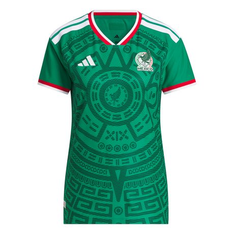 adidas Mexico Home Authentic Women''s Soccer Jersey - Green