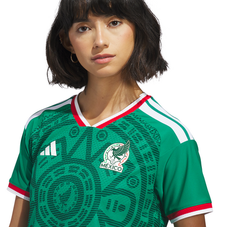 adidas Mexico Home Authentic Women''s Soccer Jersey - Green