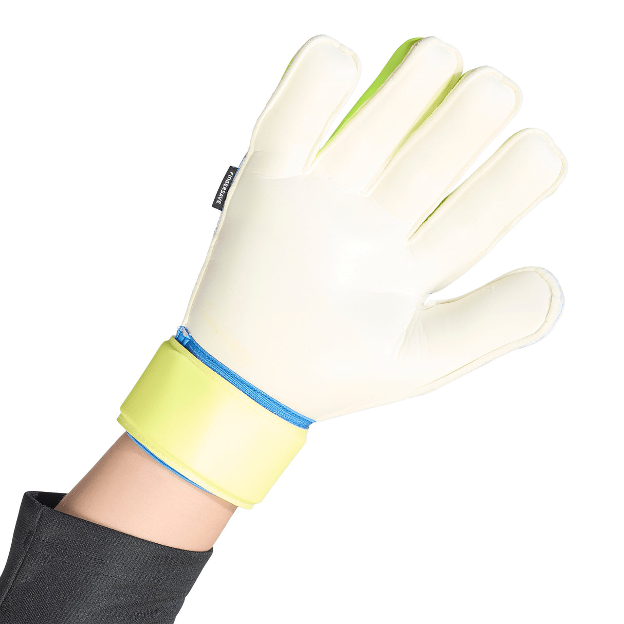 Guantes de portero adidas Predator Match Fingersave - Cielo/Azul/Amarillo