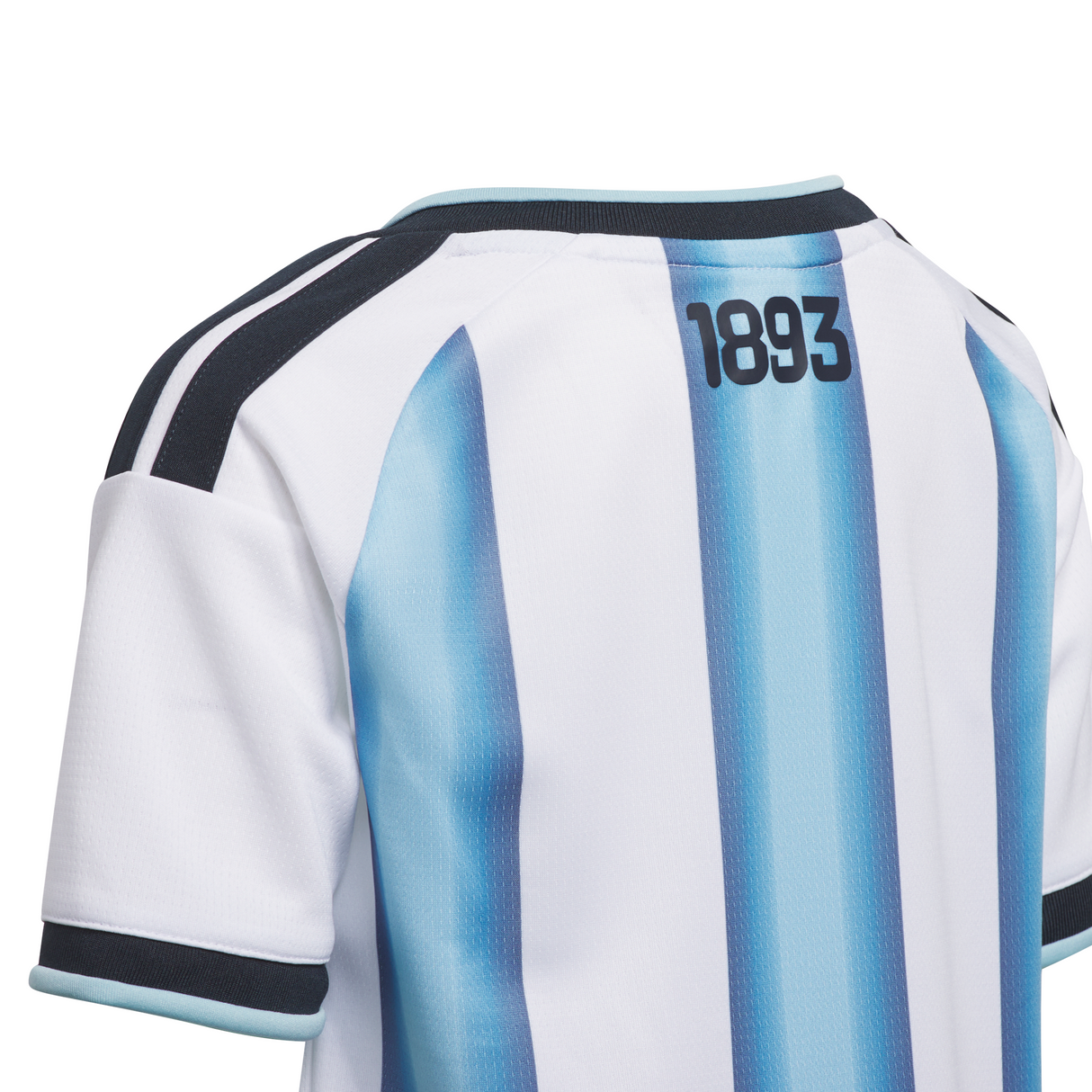 adidas Argentina Home Youth Soccer Mini Kit Set 26 - White/Blue
