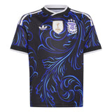 adidas Argentina Away Youth Soccer Jersey 2026 - Black/Blue