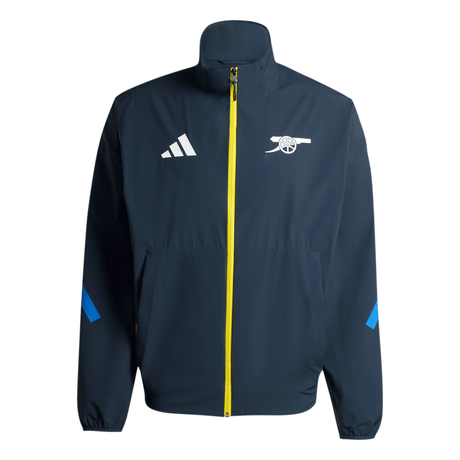 adidas Arsenal FC Z.N.E. Anthem Men's Soccer Jacket - Night Navy