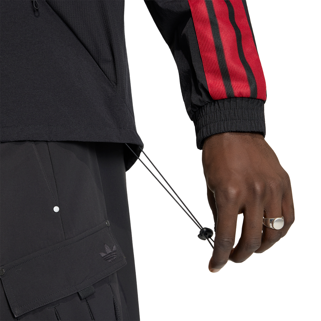 adidas Atlanta United FC Anthem Men's Soccer Jacket - Black/Gold