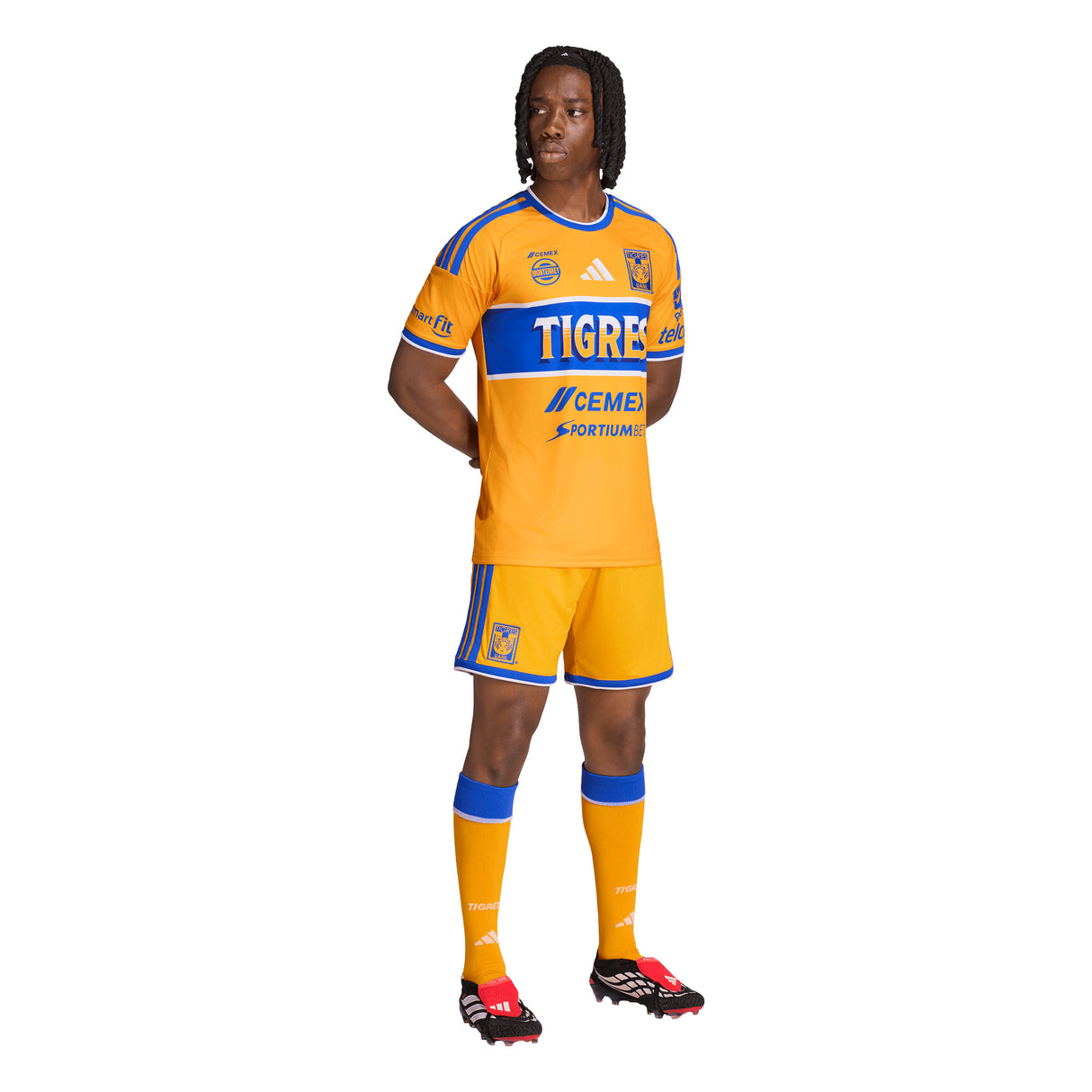 adidas Tigres UANL Home Men's Soccer Jersey 26/27 - Gold