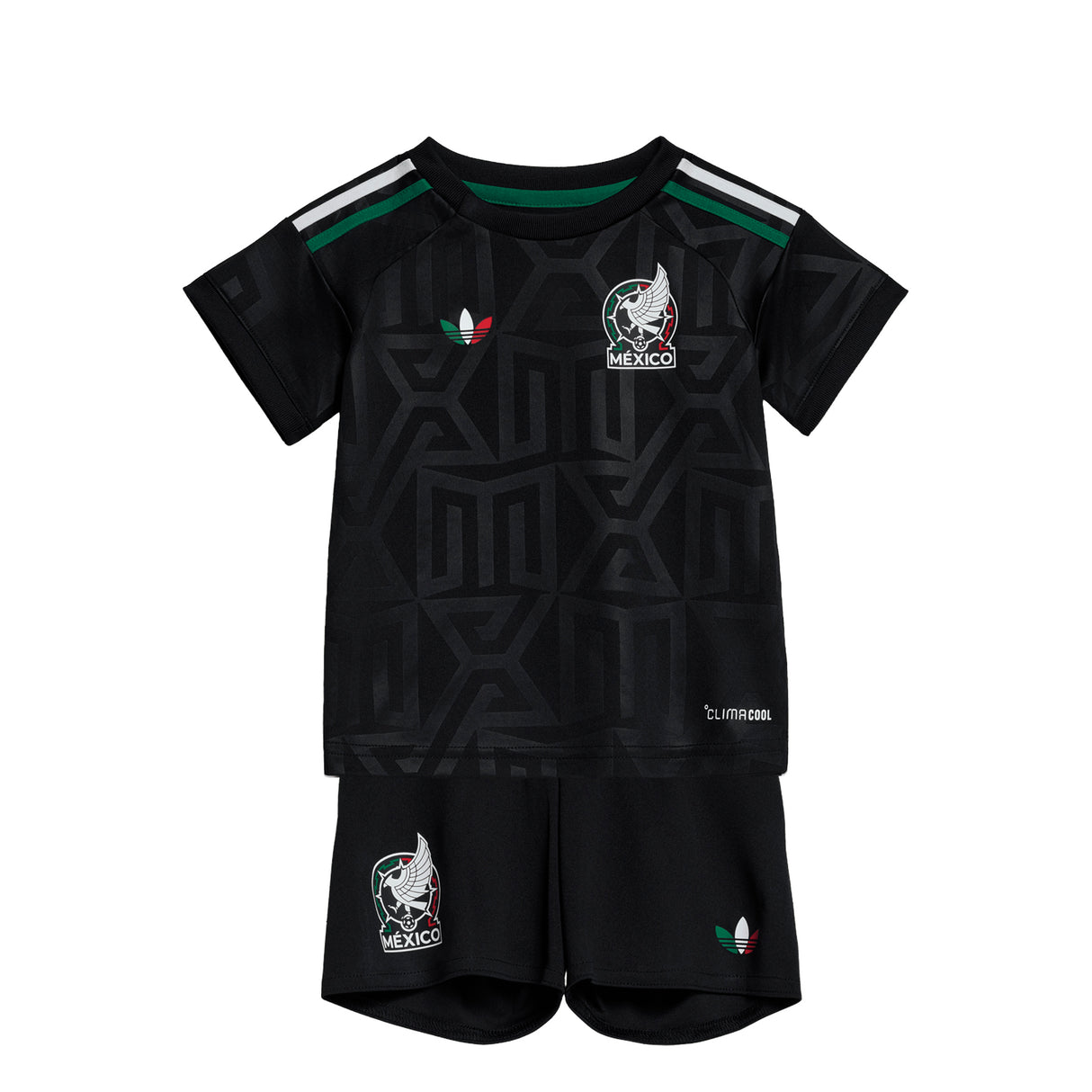 adidas México Tercer Kit de Fútbol para Bebés 26 - Negro