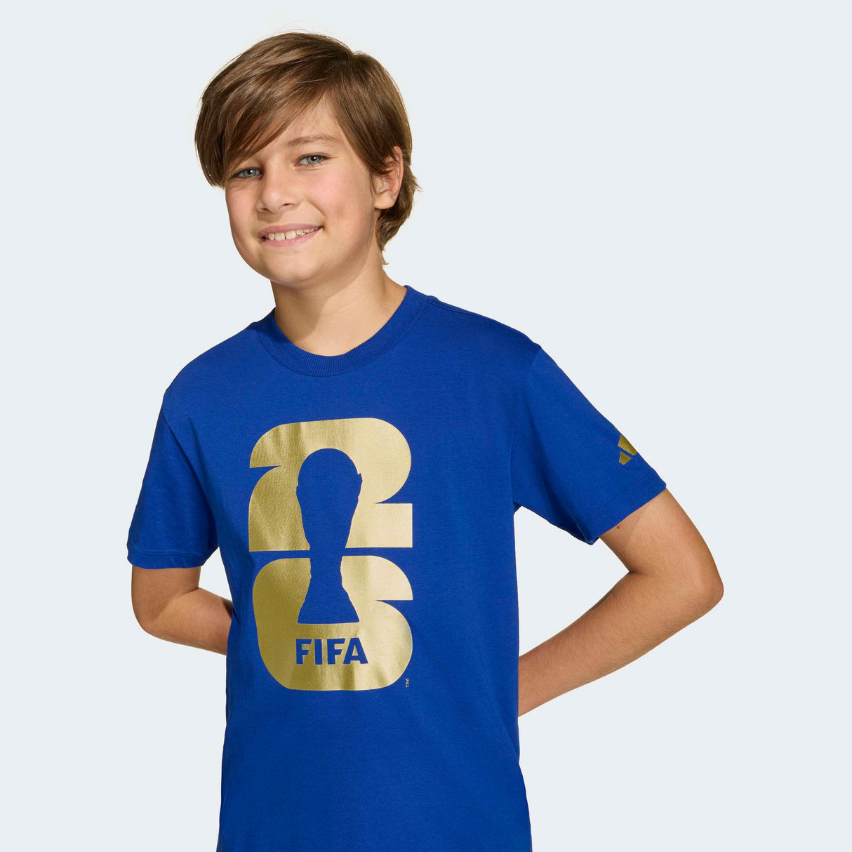 adidas FIFA World Cup 2026 Official Emblem Men's Soccer T-Shirt