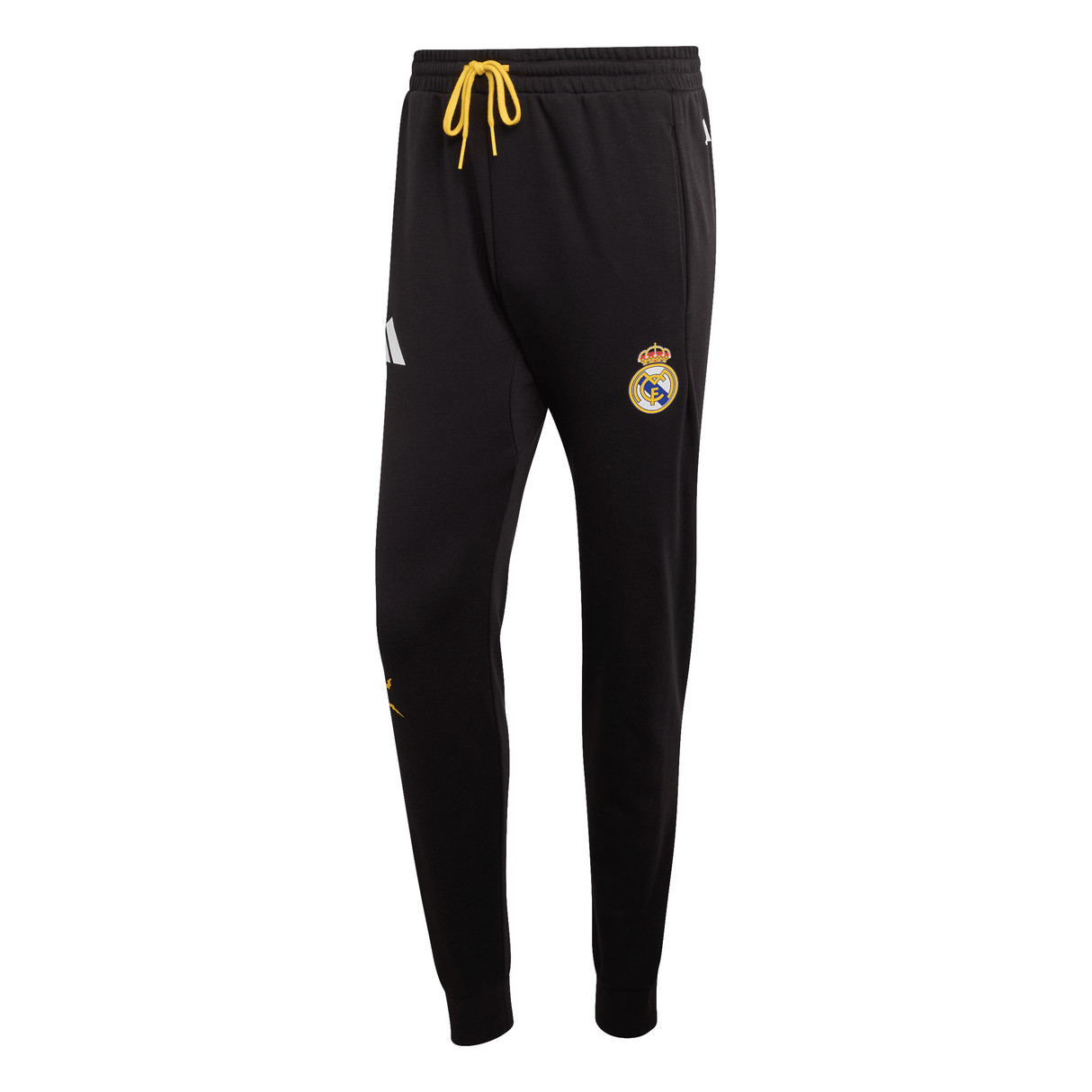 adidas Real Madrid Avengers Men's Soccer Tracksuit Bottoms - Black