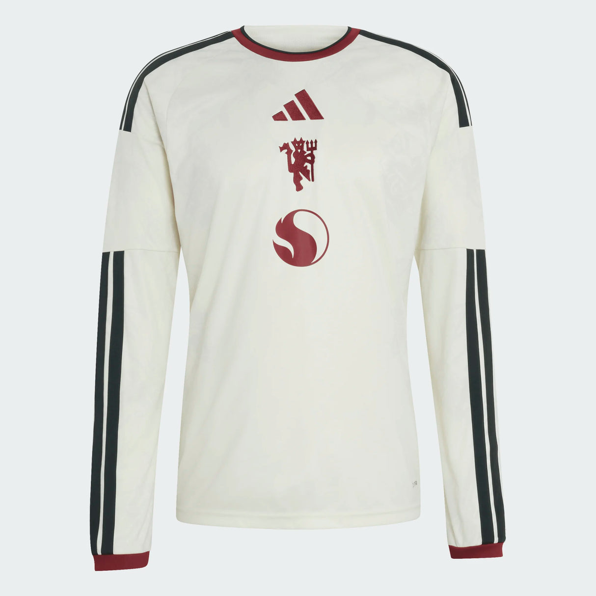 adidas Manchester United Third Long Sleeve Men's Soccer Jersey 26/27 - Ivory