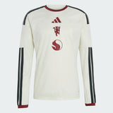adidas Manchester United Third Long Sleeve Men's Soccer Jersey 26/27 - Ivory