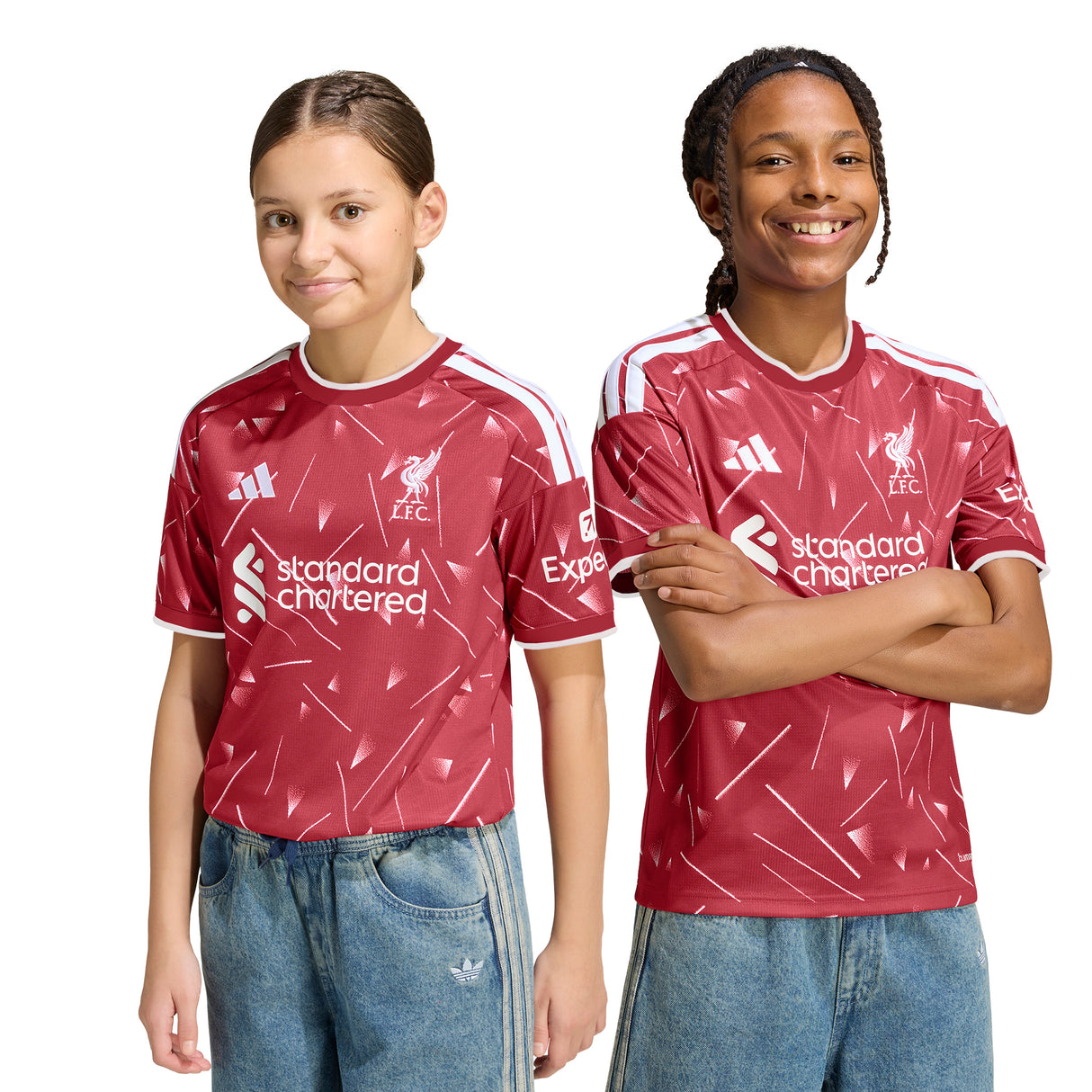 adidas Liverpool FC Home Youth Soccer Jersey 26/27 - Red