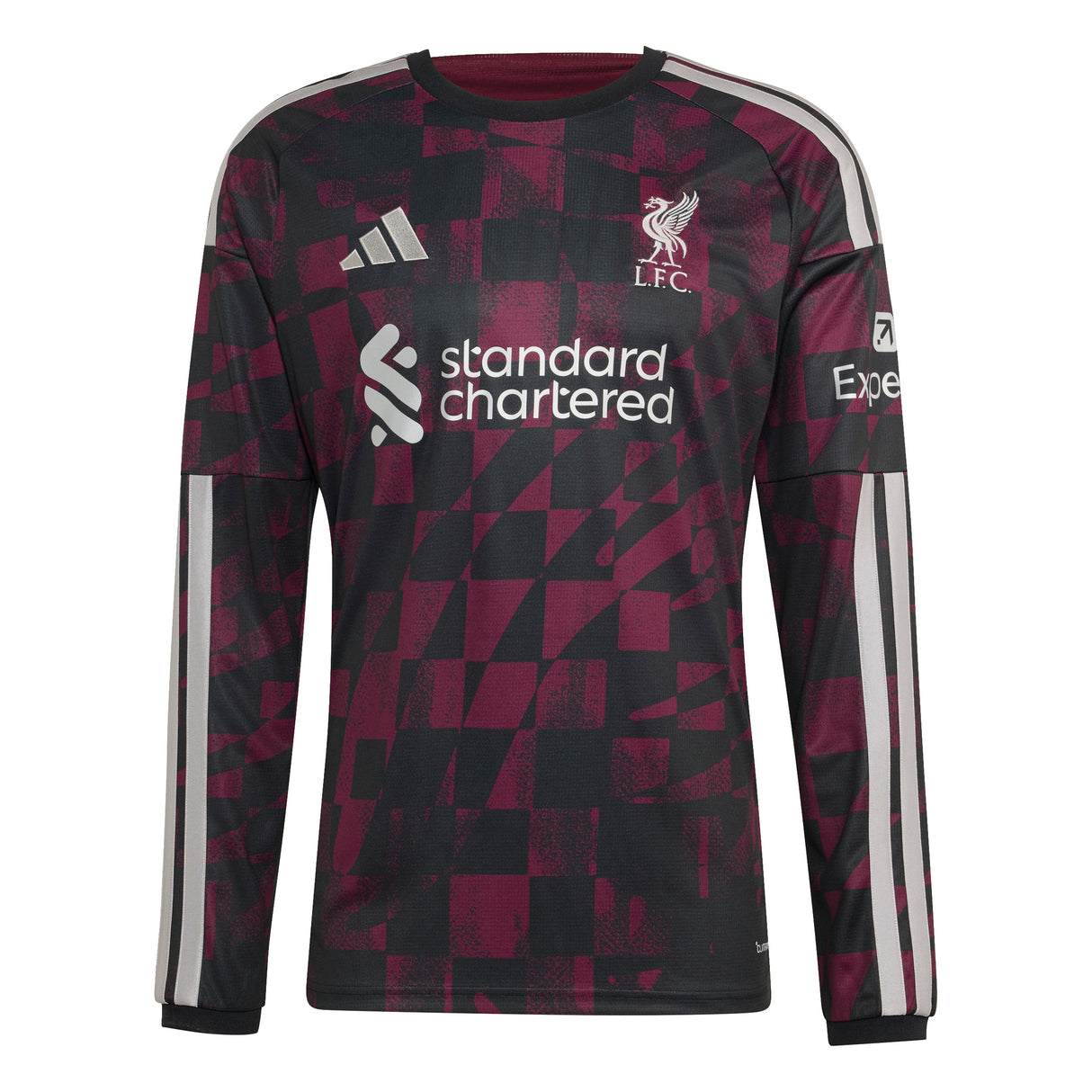 adidas Liverpool FC Third Long Sleeve Men's Soccer Jersey 26/27 - Black