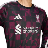 adidas Liverpool FC Third Long Sleeve Men's Soccer Jersey 26/27 - Black