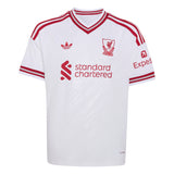 adidas Liverpool FC Away Youth Soccer Jersey 26/27 - White
