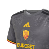 adidas AS Roma Third Youth Soccer Jersey 26/27 - Grey
