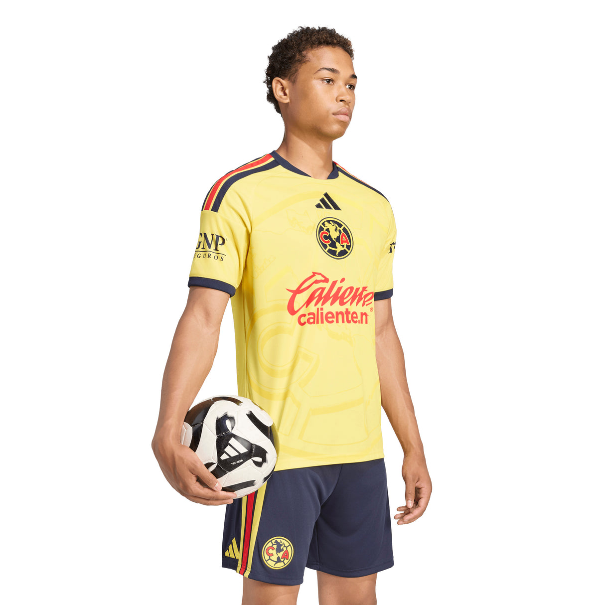 adidas Club America Home Men's Soccer Jersey 26/27 - Yellow