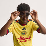 adidas Club America Home Authentic Soccer Jersey 26/27 - Yellow