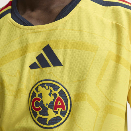 adidas Club America Home Authentic Soccer Jersey 26/27 - Yellow