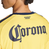 adidas Club America Home Authentic Soccer Jersey 26/27 - Yellow
