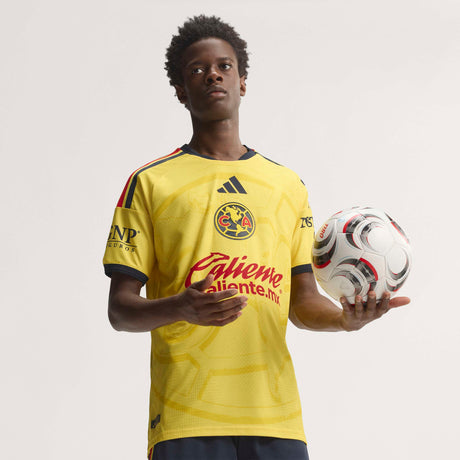adidas Club America Home Authentic Soccer Jersey 26/27 - Yellow