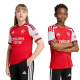 adidas Arsenal FC Home Youth Soccer Jersey 26/27 - Red/White