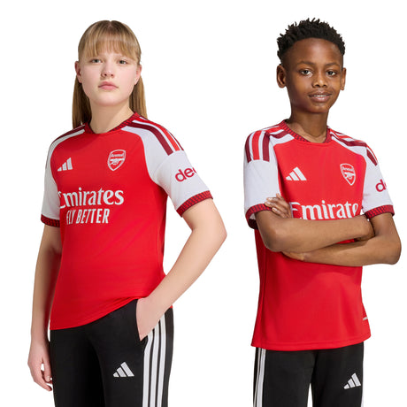 adidas Arsenal FC Home Youth Soccer Jersey 26/27 - Red/White