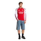 adidas Arsenal FC Home Long Sleeve Men's Soccer Jersey 26/27 - Red/White