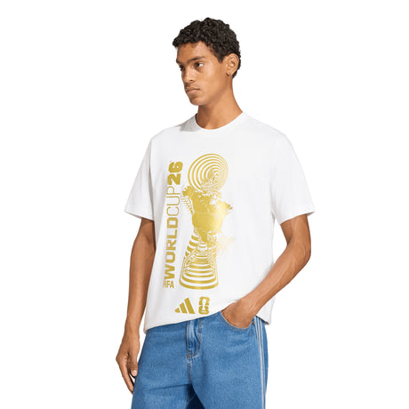 adidas FIFA World Cup 26™ World Cup Tour Men's Soccer T-Shirt - White