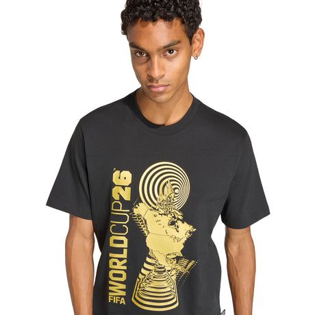FIFA World Cup 26™ World Cup Tour Men's Soccer T-Shirt - Black