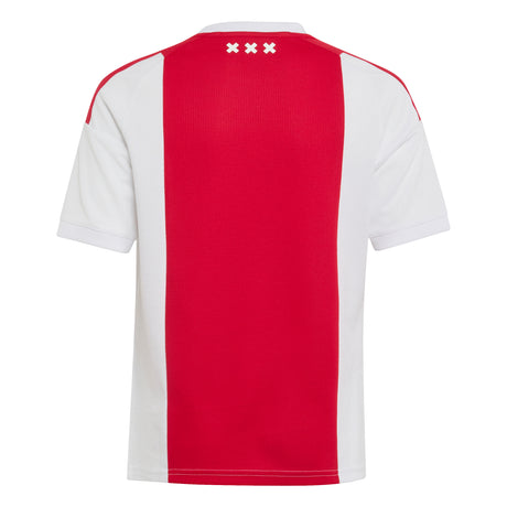 adidas Ajax Amsterdam Home Youth Soccer Jersey 26/27 - White