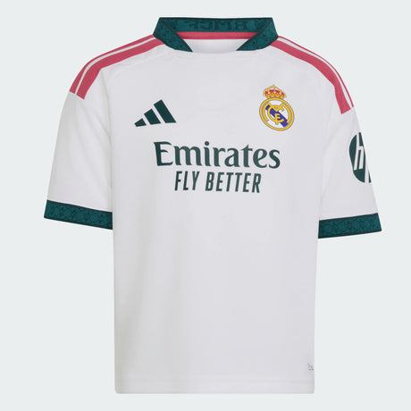 adidas Real Madrid Home Soccer Mini Kids Set 26/27 - White