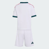 adidas Conjunto de Miniequipación de Fútbol Real Madrid Local 26/27 para Niños Pequeños - Blanco