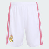 adidas Conjunto de Miniequipación de Fútbol Real Madrid Local 26/27 para Niños Pequeños - Blanco