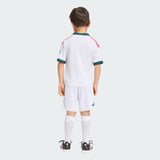 adidas Conjunto de Miniequipación de Fútbol Real Madrid Local 26/27 para Niños Pequeños - Blanco
