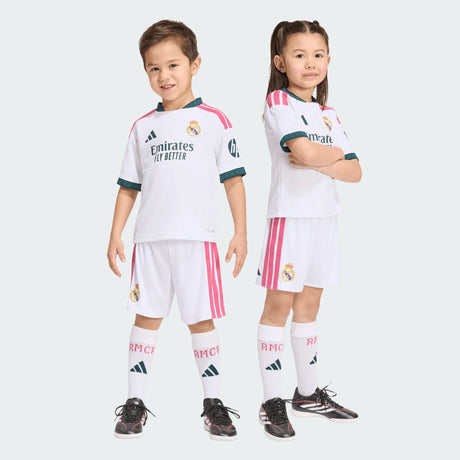 adidas Real Madrid Home Soccer Mini Kids Set 26/27 - White